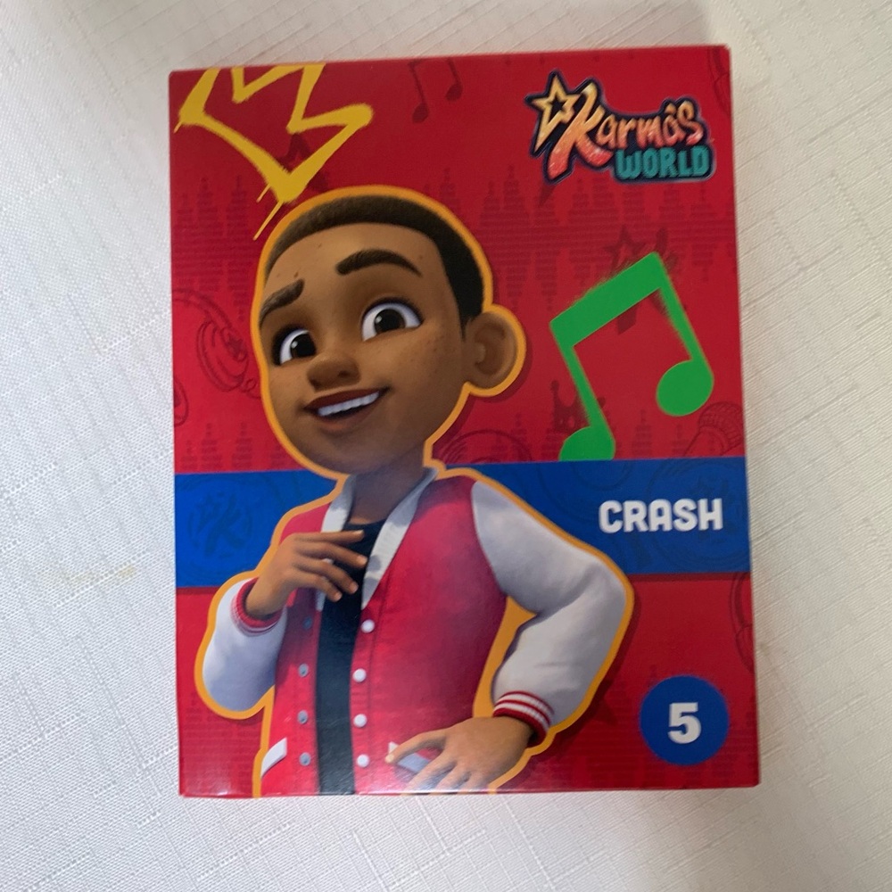 NIB McDonalds Karmas World #5 Crash Happy Meal Toy 2023 New Unopened Collectible